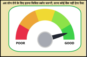 Now This CIBIL Score Is Necessary To Take A Loan