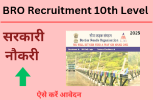 Border Road Organisations Recruitment 10th Level Vacancy 2025